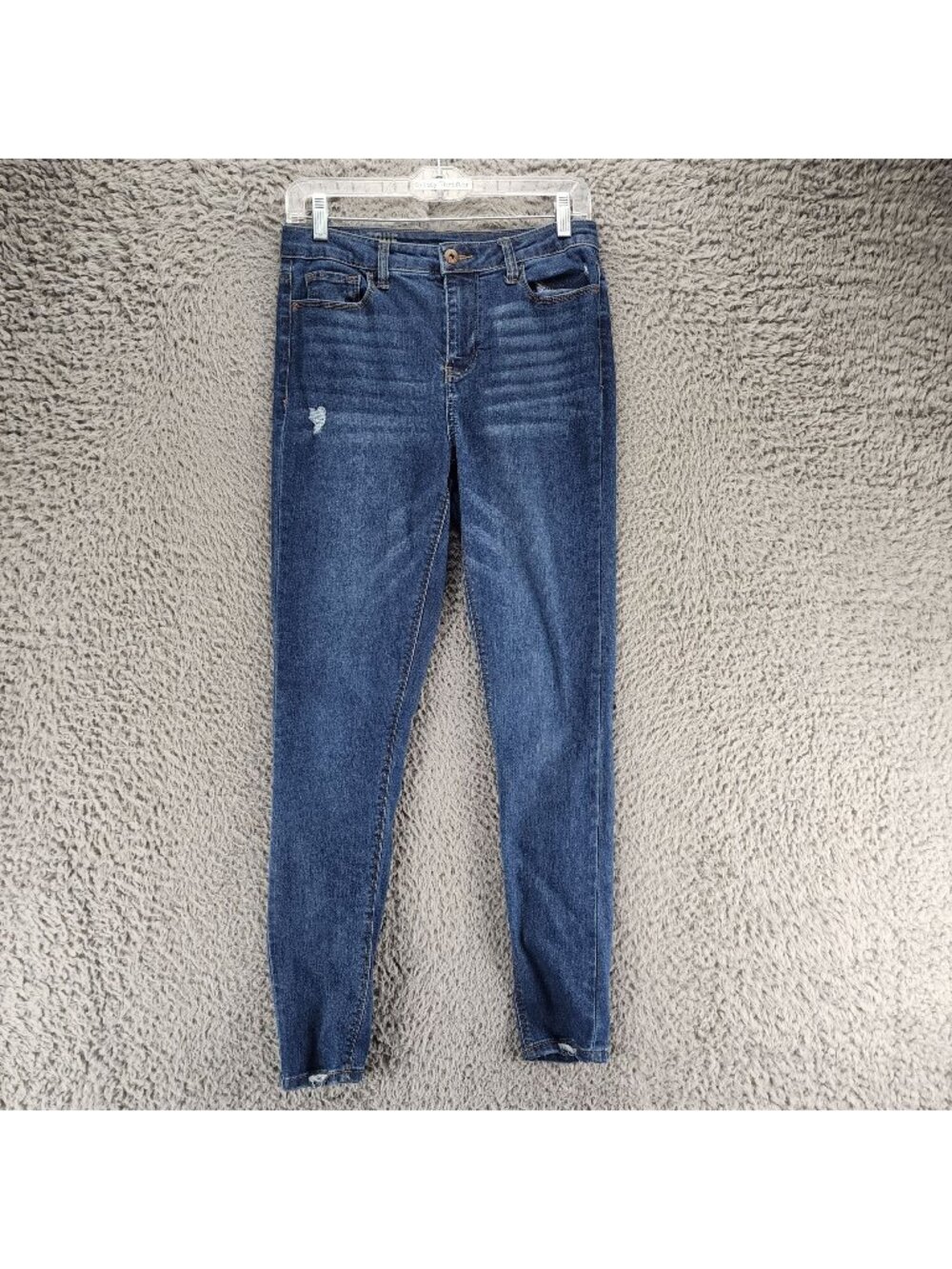 True Craft Jeans Womens 9 Blue Stretch Denim High Rise Skinny